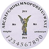 Legacystraps Pendulum Board– 5” Dowsing Divination Metaphysical Message Board “Angel Lilac”