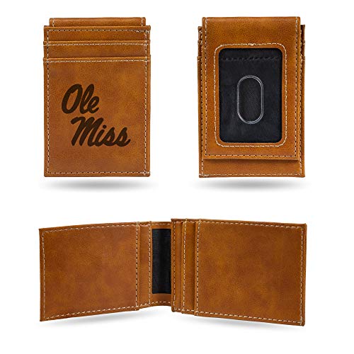 Image of NCAA Laser Engraved Front Pocket Wallet - Compact /Comfortable /Slim