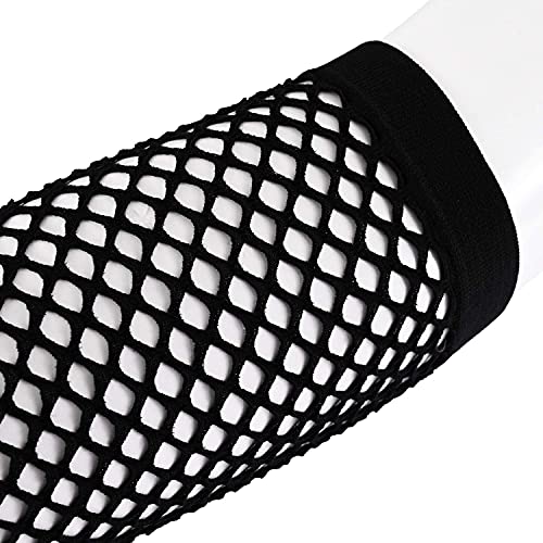 Nayels Lange visnethandschoenen voor babyjongens, 7 verschillende kleuren, voor feestjes, kostuums, tutu, zwart, één maat - Image 3