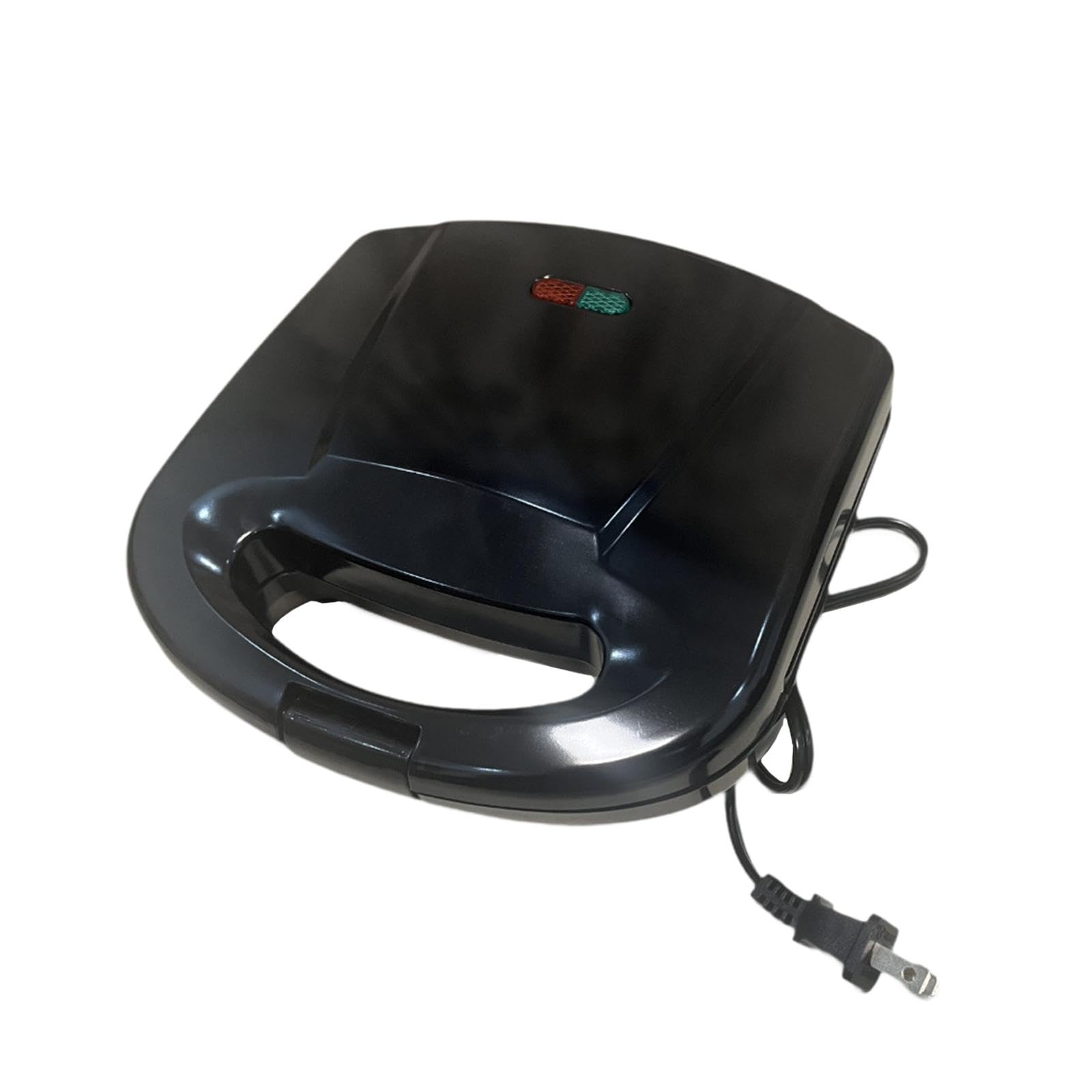 Waffle Maker Household 750W Sandwich Maker for Bakery C | Waffle Maker Household 750W Sandwich for Bakery Cafe Home Kitchen Style A Aluminum And Wood-image-14