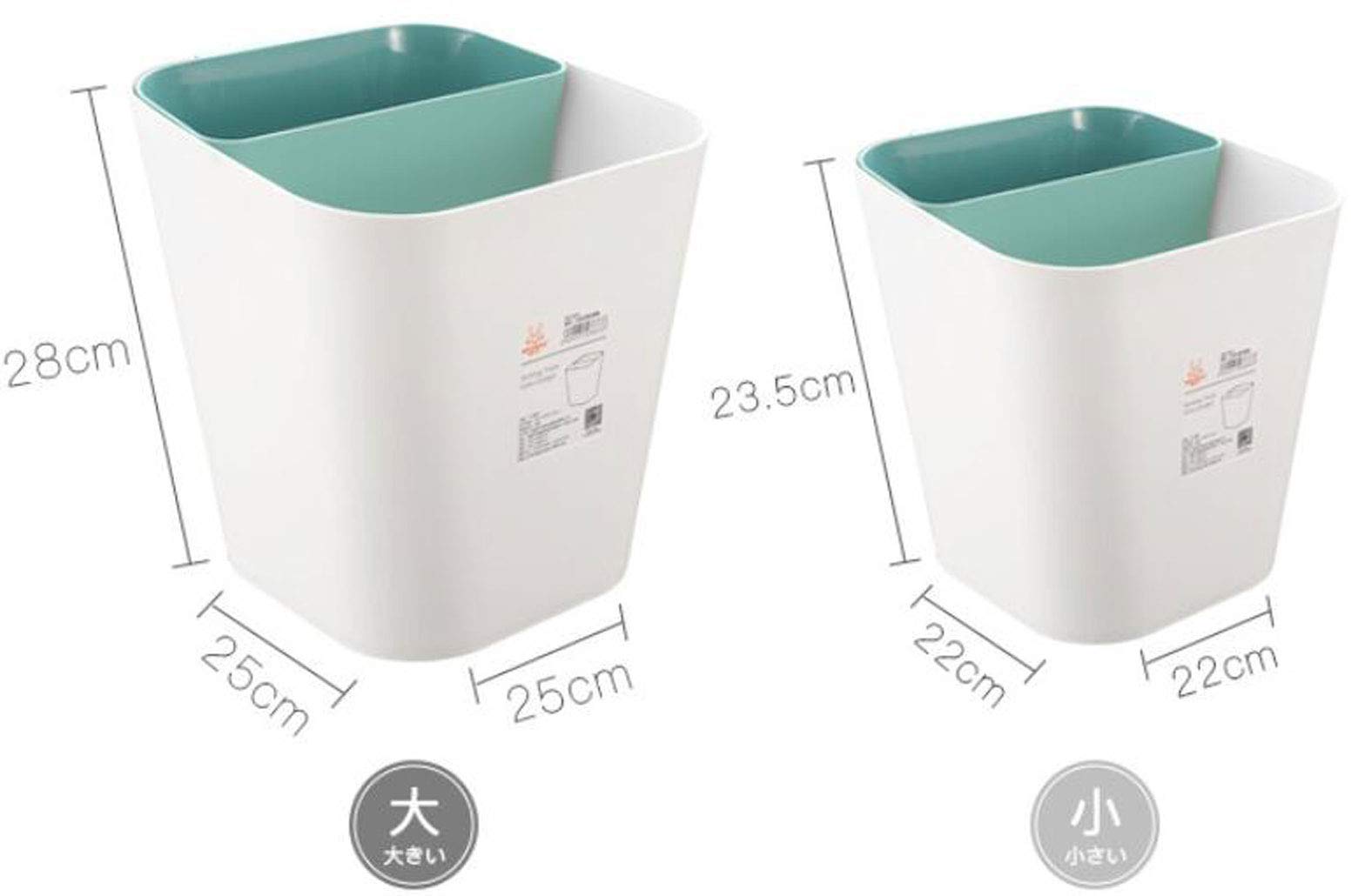 ダストボックスグレー 四角形 プラスチックゴミ箱　三つ 楽天市場】ポリバケツ 四角（ゴミ箱｜インテリア・寝具・収納