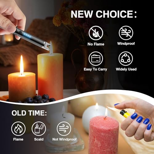 Encendedores eléctricos recargables TOPKAY pack 2 miniatura 4