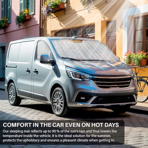 Tapis pare-soleil TOYOTA PROACE pour camping et road-trip - 4