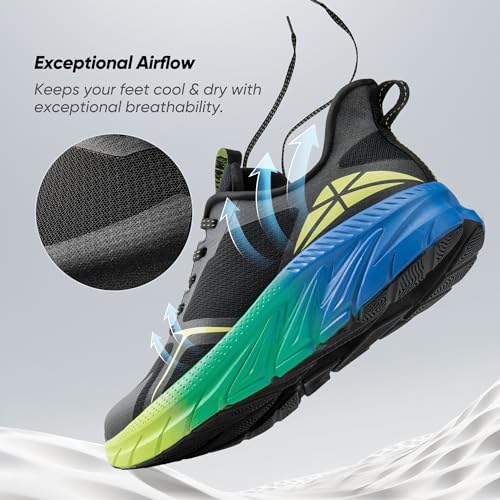 Men's Comfortable Walking Shoes Running Tennis Athletic Gym Workout Cross Training Sneakers4