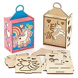 Kinderlaternen zum Basteln: Unsere Rohlinge sind großartig für jedes Kind zum Basteln beim Kindergeburtstag, im Kindergarten oder zu Hause. Als pädagogisches Spielzeug hilft es der Geschicklichkeit beim Zusammenbauen der Stücke und beim präzisen ausmalen der verschiedenen Einzelteile