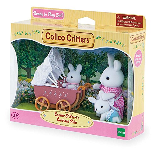 Calico Critters CC2488 Connor & Kerri’S Carriage Ride - Enchanting Adventures Await With This Adorable Doll Playset thumb #8