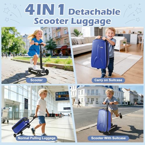 StuffServ 4-in-1 Detachable Scooter Luggage