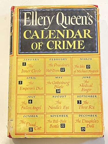 Calendar of crime B00005XB0U Book Cover