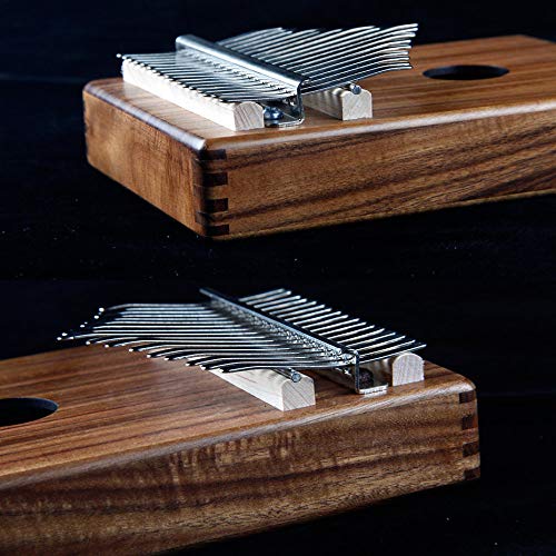 WGOEODI Piano à Doigt Portable 17 Sons en Bois Kalimba Thumb Piano, Marron - Les Beatles, Paul McCartney, John Lennon, RIngo Starr, George Harrison WGOEODI Piano à Doigt Portable 17 Sons en Bois Kalimba Thumb Piano, Marron – Image 4