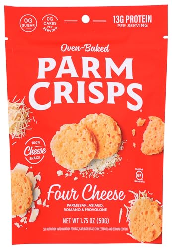 Parmcrisps, Crisps Four Cheese, 1.75 Ounce