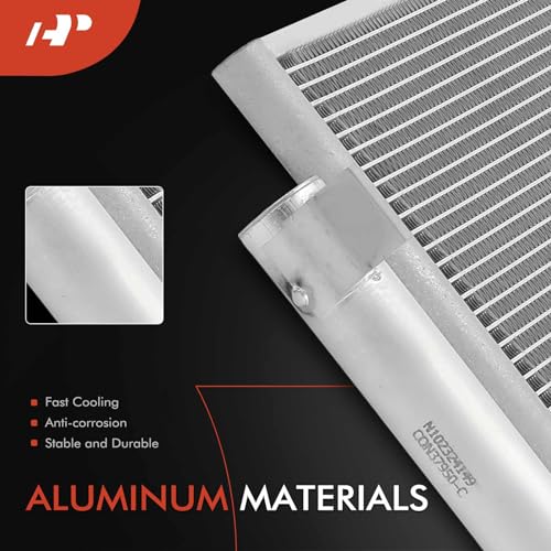 A-Premium Air Conditioning A/C Condenser Compatible with Kia Forte 2010 - Additional View
