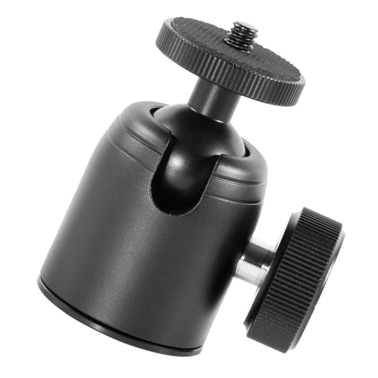 Balacoo Sturdy Camera Mount Adapter Aluminum Alloy Ball Head Tripod Rotatable Camera Head for Projector and Mic Accessories