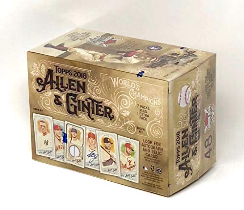 image for Topps 2018 Allen & Ginter Baseball Mass Value Box