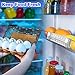 GERUSEA 12 Pack Fridge Refrigerator Freezer Thermometer