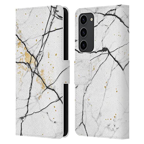 Housse cuir Samsung S23+ portefeuille marbre Alyn Spiller robuste