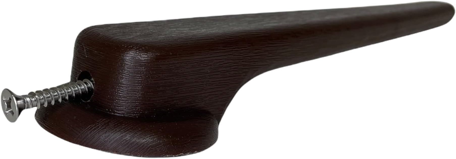 ProFurnitureParts Recliner Handle Lever 5/8 inch Square Mount, Set Screw Include, Dark Brown Finish