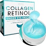 Under Eye Patches For Puffy Eyes And Dark Circles - Retinol Collagen Under Eye Masks - Reduce Wrinkles & Bags - Skin Treatment Pads - Anti Aging Moisturizer Mask For Women Gift - 60 Gel Pads