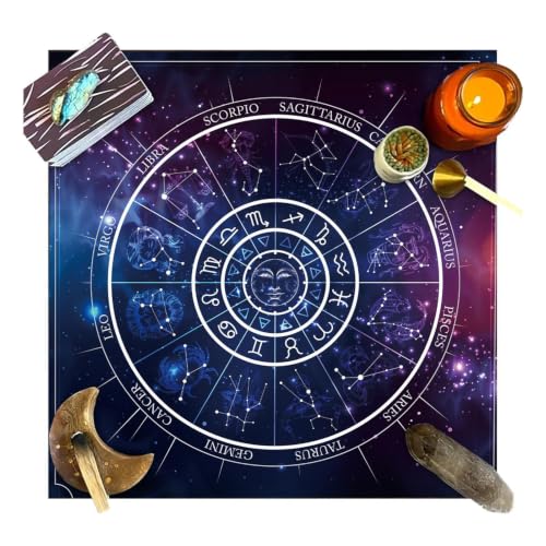 Nappe de tarot d'autel papillon pour créer un espace spirituel et zen chez soi