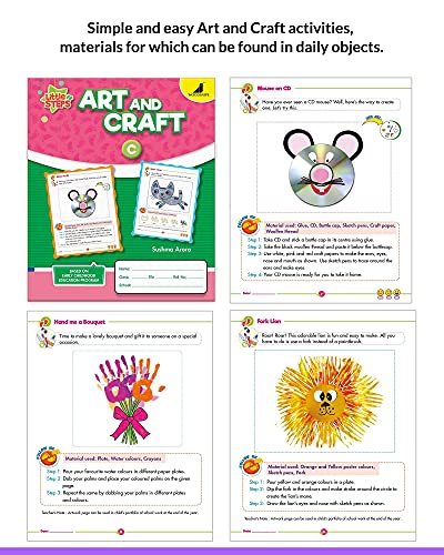 Image of Woodsnipe UKG Homeschooling Books for Ages 4-5 Years|8 Books to teach Alphabets, Phonics, Numbers 1 to 100, EVS, Colouring and Crafts| Ample Activity Worksheets on Tracing, Colouring, Puzzles and more