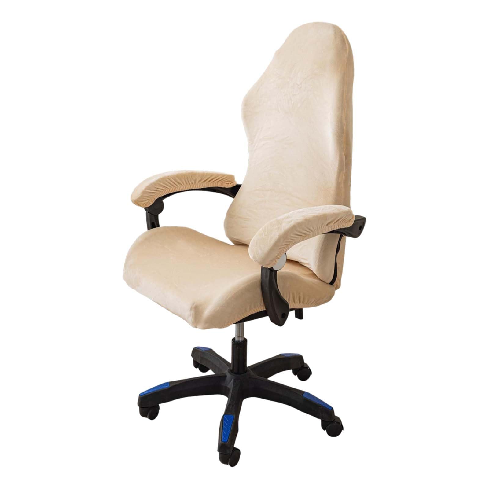 Set of 4 Gaming Chair Covers with Armrest/Chair Back, Office Chair Cover, Non-Slip, Removable, Washable, Good Elasticity, for Gaming Chairs, Gaming Chairs