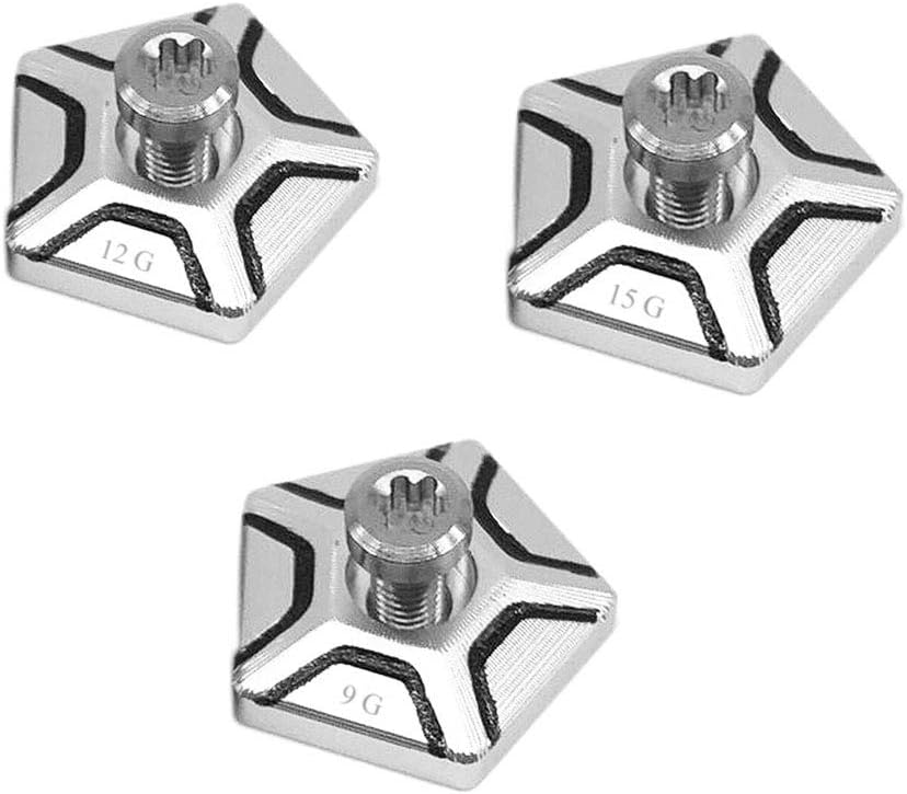 HISTAR Golf Weights 9g/12g/15g for Cobra King F8 Driver Head Weight