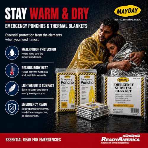 Image of Ready America 70280 Emergency 2-Person 3-Day Survival Backpack