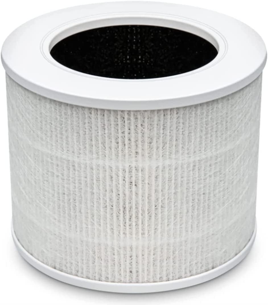 Replacement HEPA Filter Compatible for Levoit Core Mini-RF Air Purifier, 3-In-1 Filtration System, H13 True HEPA Filter