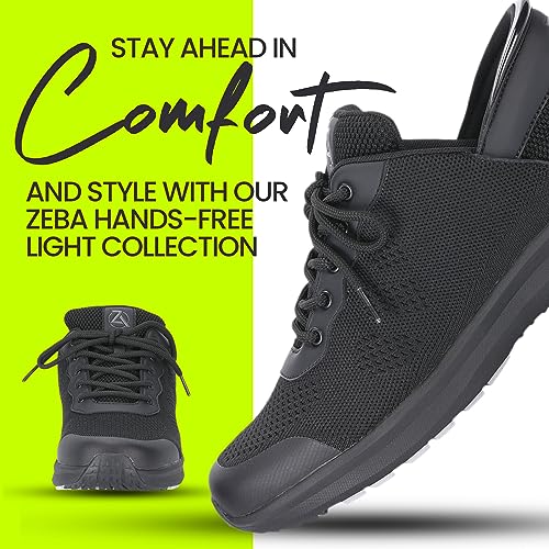 ZEBA Hands Free Slip on Lightweight Sneakers for Men - Step Up Your Comfort and Style with Perfect Walking Shoes and Fashion Sneakers2