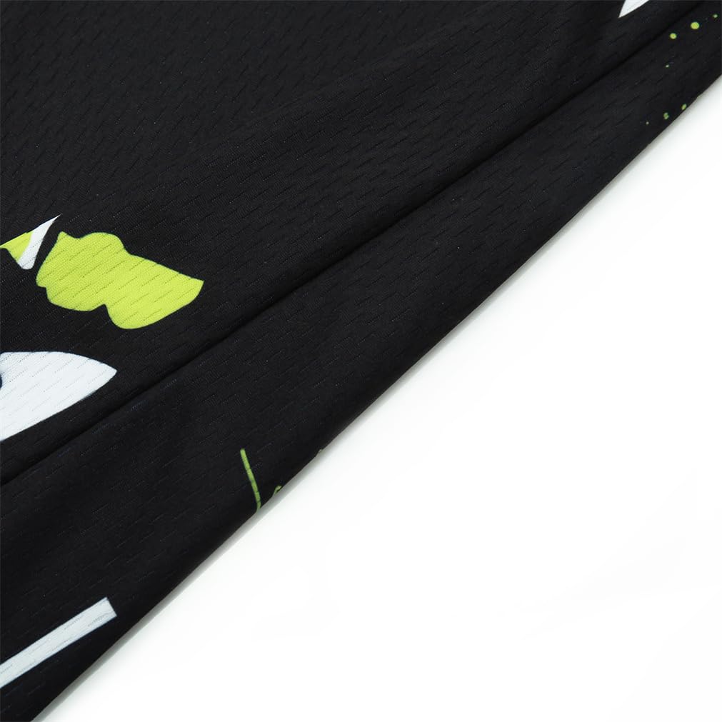 Hotlion Maillot de cyclisme à manches longues pour enfants de 4 à 14 ans - Chemises de motocross pour garçons et filles