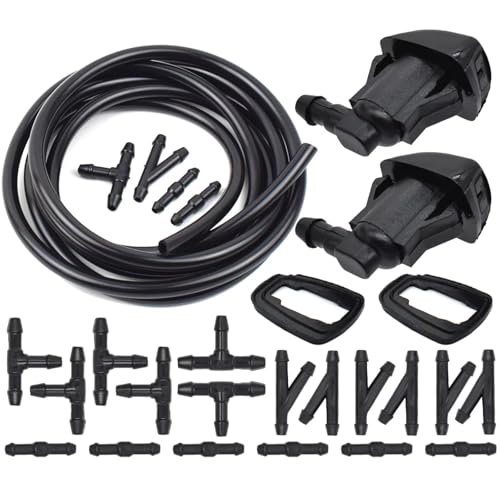 自動車用スペアパーツ Compatible With For Camry Sedan XV20 1997-2001 For Corolla 2003-2005 For Tundra 2000-2006 対応 2個 車用フロントガラスウォッシャースプレーワイ