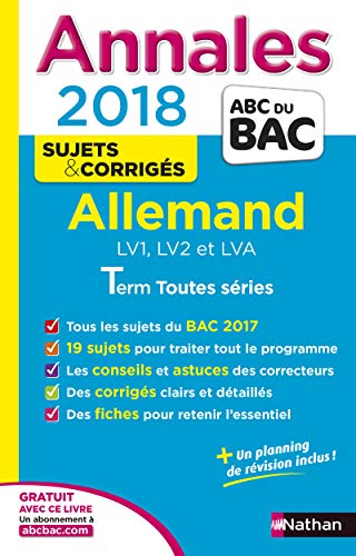 Annales ABC du Bac Allemand L-ES-S 2018