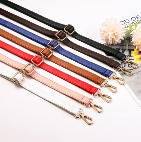 HoitoDeals 1 correa de hombro ajustable de repuesto de 130 cm, cinturón de bolso, etc. (azul claro) Cover