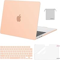 Vista 43 de MOSISO Funda compatible con MacBook Air de 13 pulgadas 2025 2024 2023 2022 M4 A3240 M3 A3113 M2 A2681, carcasa rígida de plástico, cubierta