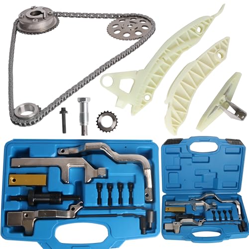Riyhch Timing Chain Camshaft Alignment Locking Timing Tool Kit Fit for Mini Cooper 2007-2012 with Engine N12 N14 1.6L 1598CC L4 DOHC Turbocharged Replace N14B16 11317516088 119540