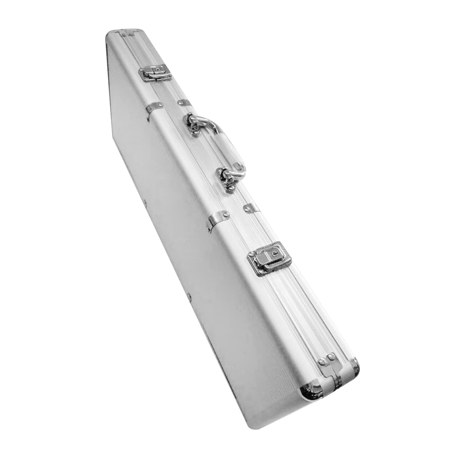 Boîte de Transport en Aluminium pour Jeux de Cartes - Organisateur Compact pour, Argent