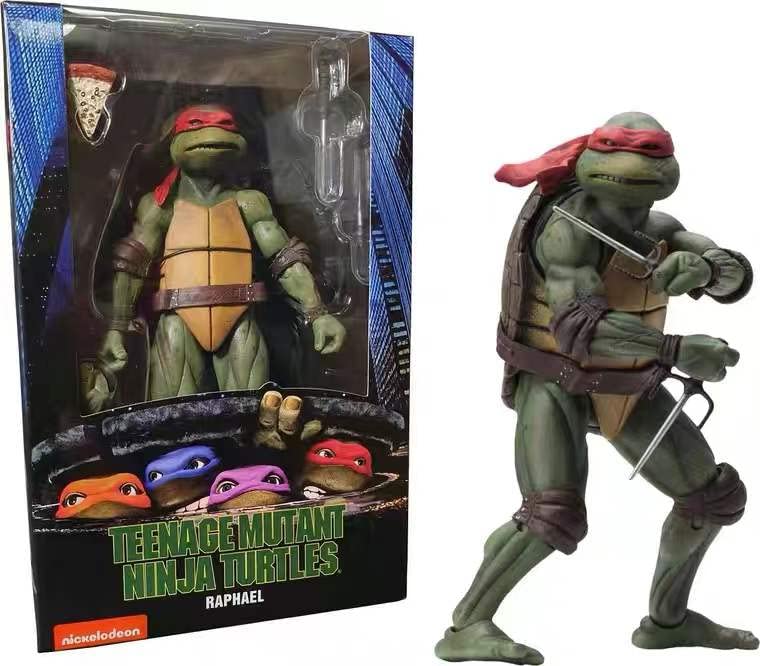 Teenage Mutant Ninja Turtles Action Figures, Teenage Mutant Ninja Turtles Toys, Movie Teenage Mutant Ninja Turtles Classic Series - (6.5 inches) (Red/Raphael)