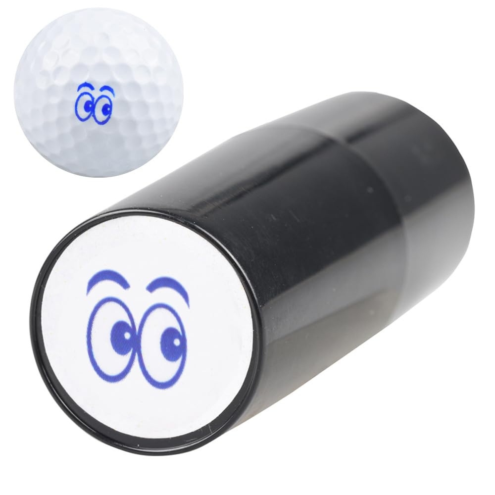 Luzbose Blue Eyes Golf Ball Stamp Marker Reusable Ink Stamps For Books, Cloth Crafts, Personalize Your Golf Balls,
