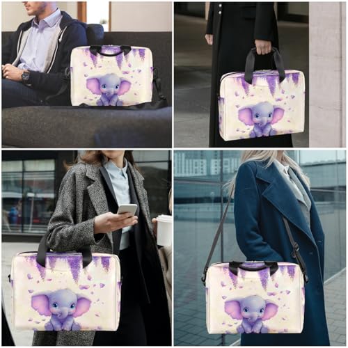 Maletín para portátil slim 16 pulgadas estilo elefante miniatura 7