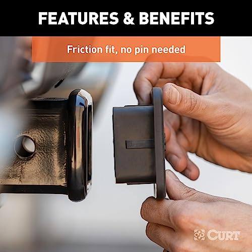 CURT 45554 Trailer Hitch Ball Mount with 2-Inch Trailer Ball & Hitch Lock, Fits 2-Inch Receiver, 7,500 lbs. GTW, 4-Inch Drop by CURT - Used condition - Image 7