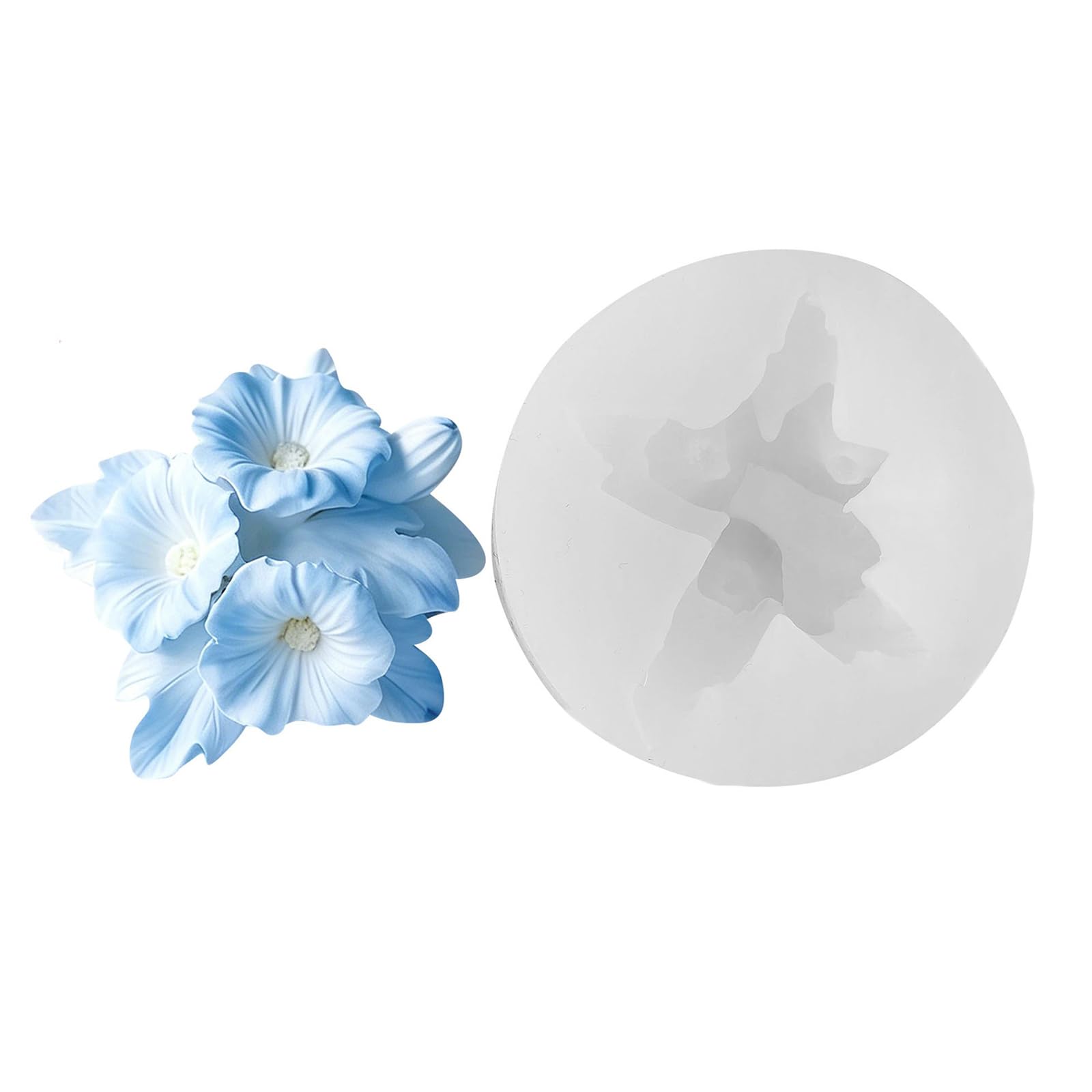 Kfwfuaee D Silicone For Making Crystals Rip Flower Ecorations Craft Projects Silicone