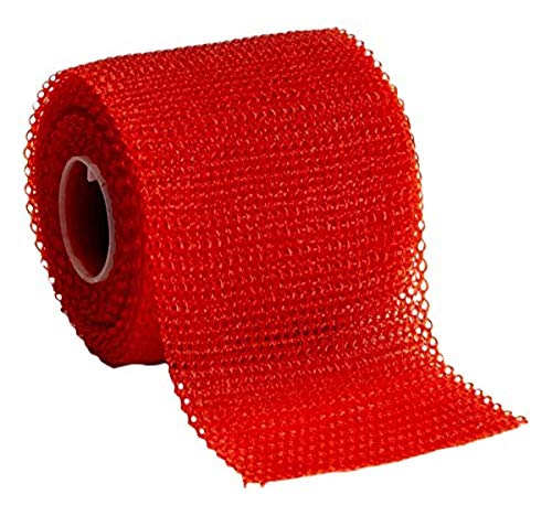 Scotchcast 82002R Plus Casting Tape, Red, 2" x 4 yd (10 pack)