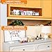 Yieach 4 Pack Clear Stackable Storage Drawers,4.4'' Tall Acrylic Drawer Containers for Organizing,Bathroom Organizers and Storage Bin Box,Plastic Makeup,Medicine Organizer Bins for Cabinet,Undersink