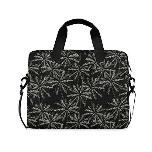 Funda cruzada para ordenador portátil con diseño de lunares y flores