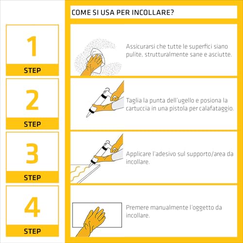 Sika - Sikaflex 11 Fc Purform, Marrone - Adesivo Universale Elastico - Sigillante Per Giunti E Materiali Edili - Per Interni Ed Esterni - 300Ml - 5