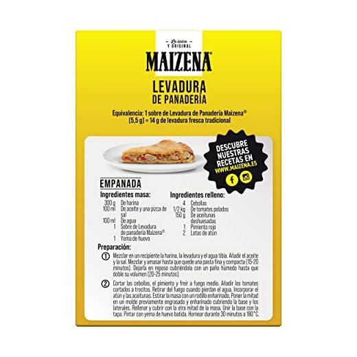 Maizena Levadura Panadería, 27.5g