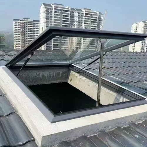 Finestra lucernario impermeabile personalizzabile in lega di alluminio per soffitta