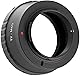 Hersmay T2 T Mount Objektiv auf M4/3 MFT Mount Kamera Objektiv Adapter für Micro Four Thirds (MFT, M4/3) Mount spiegellose Kamera Gehäuse EP5 E-PL7 GH4 GH5 GF6