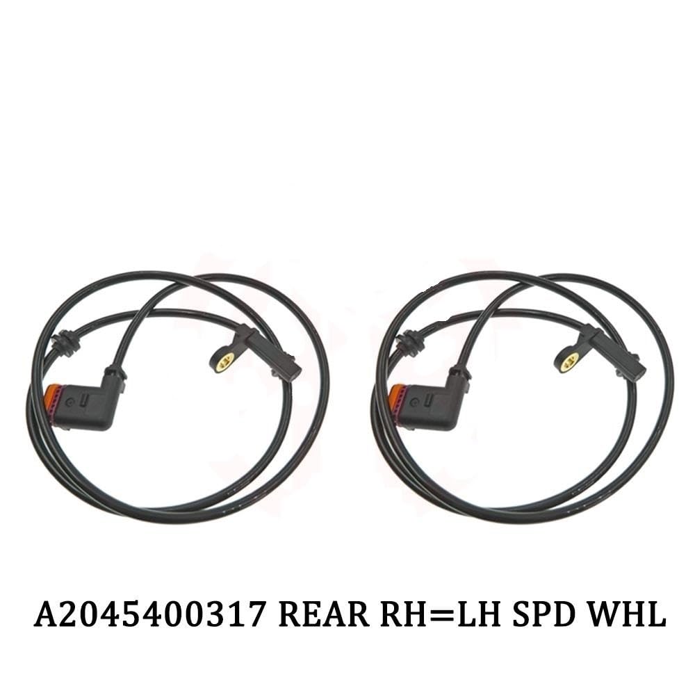 Sensore Ruota ABS Sensore ABS Di Velocità Della Ruota Anteriore Posteriore Sinistra Destra Per Benz W204 C200K C280 C63 AMG A2045400317 A2049057702 A2049052905 2049057702 ABS Sensore velocità veicolo