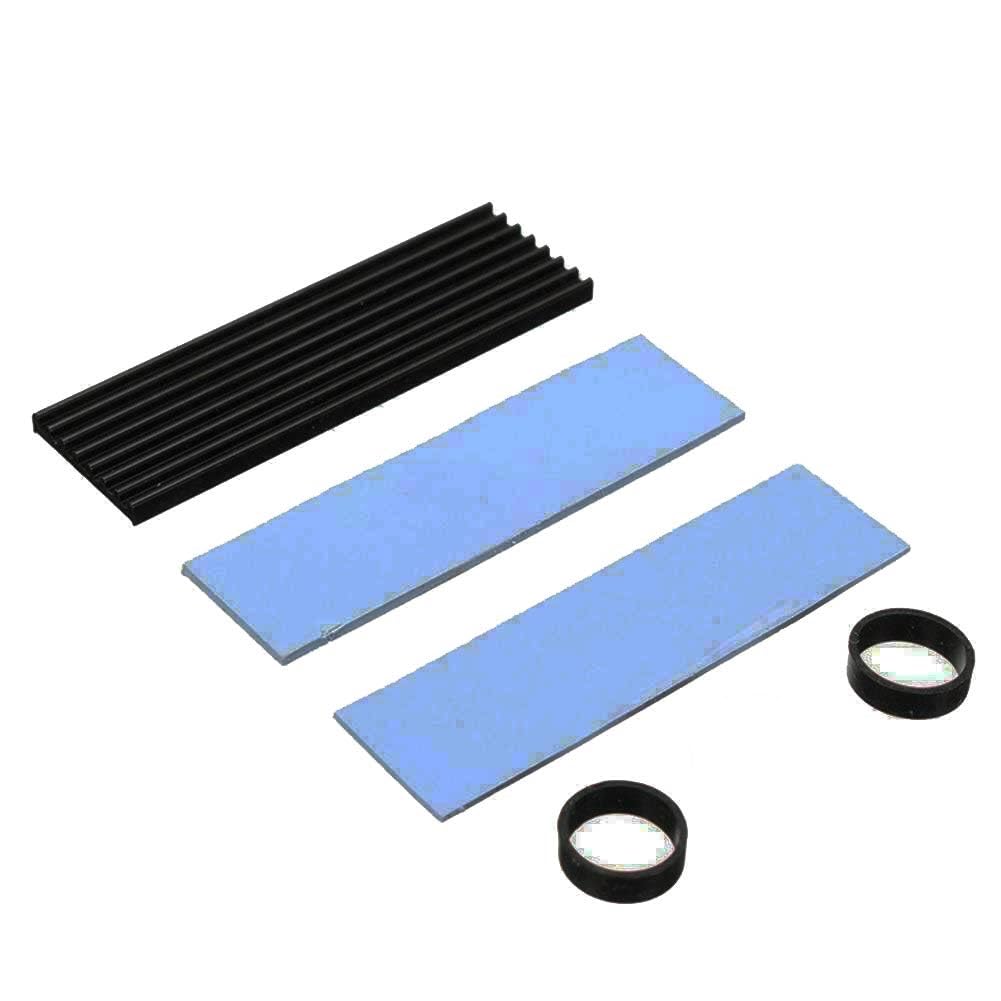 Buyyart Aluminum M.2 Hard Disk Heatsink Heat Dissipation Radiator Cooling Silicon Therma Pads Cooler for M2 NGFF 2280 PCI-E NVME SSD (B08SKYM1LQ) Amazon Price History, Amazon Price Tracker