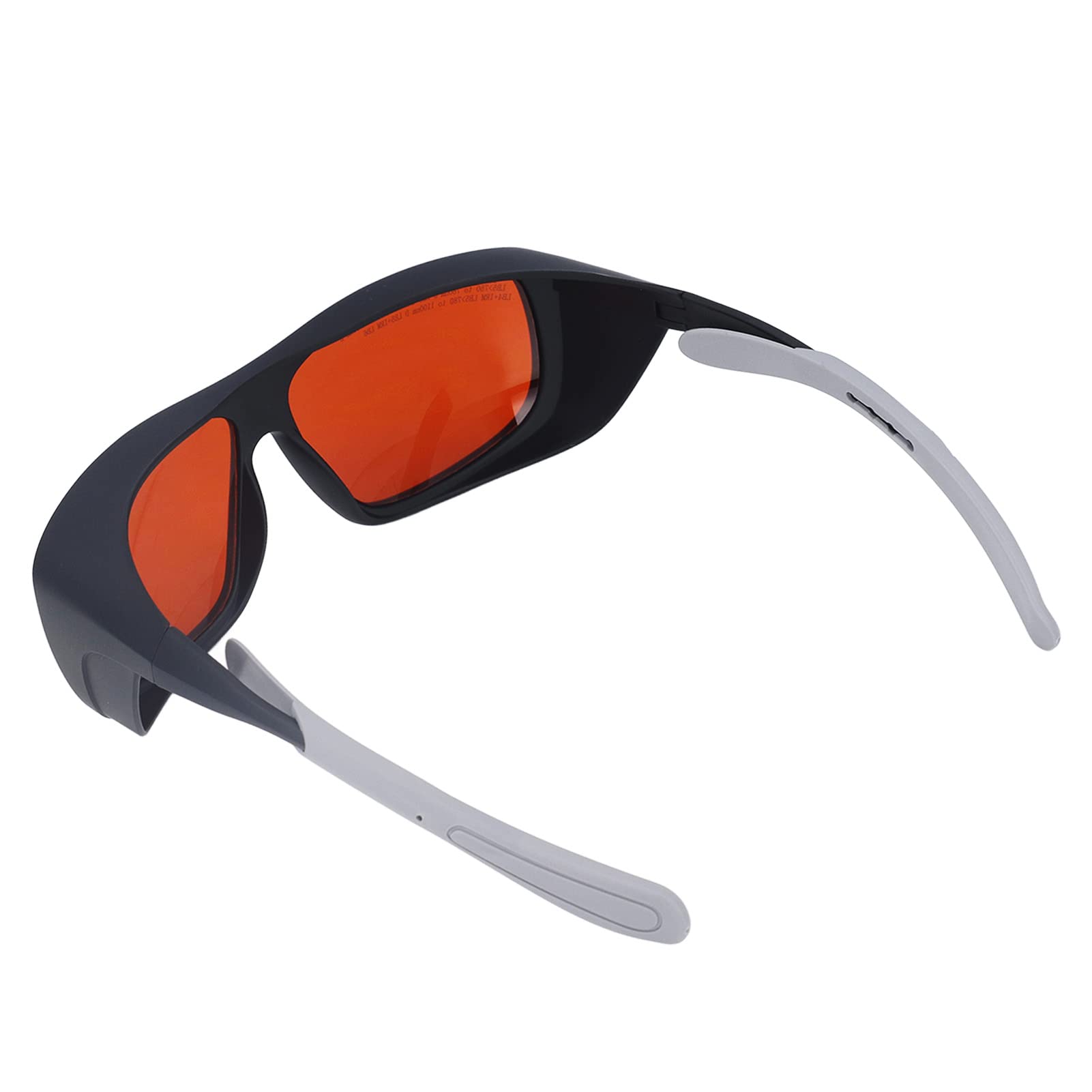 Naroote Lunettes de Protection des Yeux, Lunettes de sécurité 180-540 Nm et 750-1100 Nm, Lunettes de Longueur d'onde de Protection pour l'épilation au pour les Techniciens en Fibre